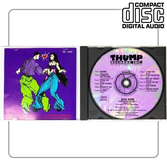 Bass Bomb Vol 2- Freestyle 1994 - Music CD - Picture 1 of 2